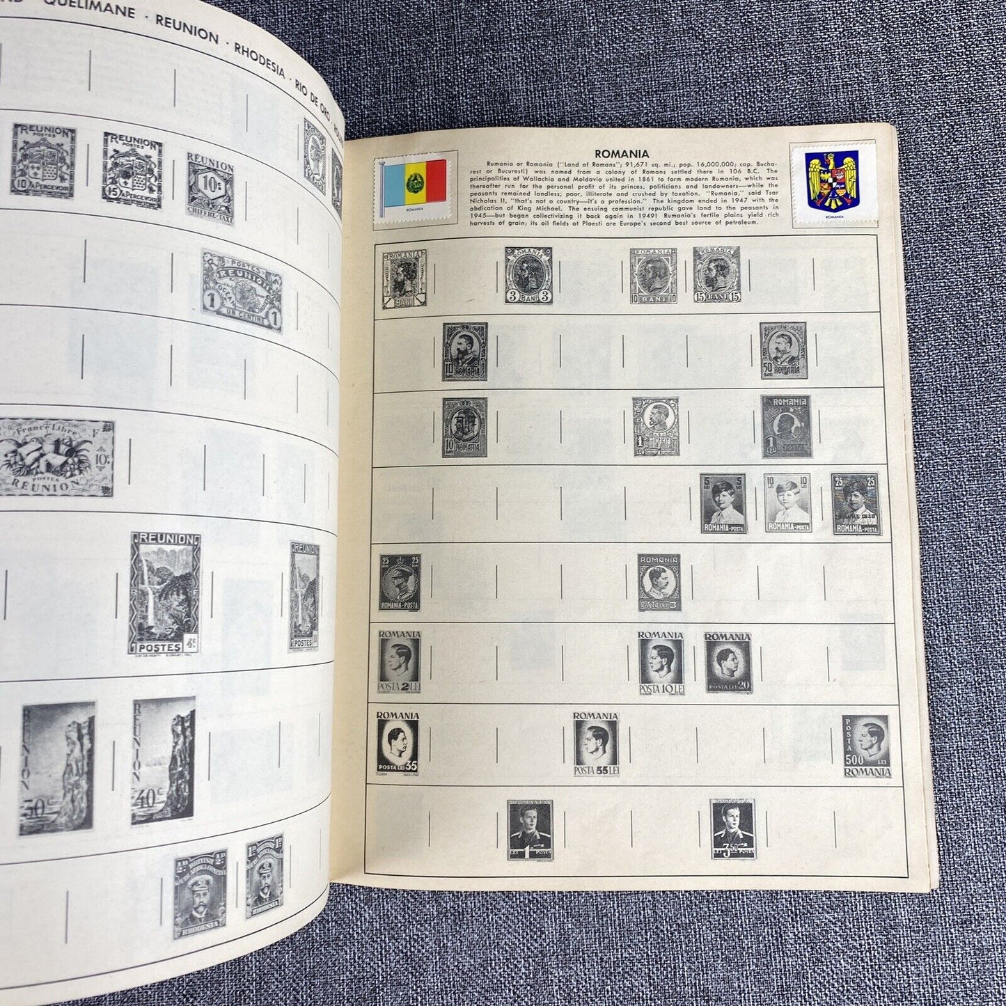 Vintage Discoverer Stamp Album with Stamps (VIDEO)