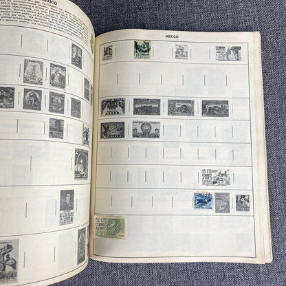 Vintage Discoverer Stamp Album with Stamps (VIDEO)