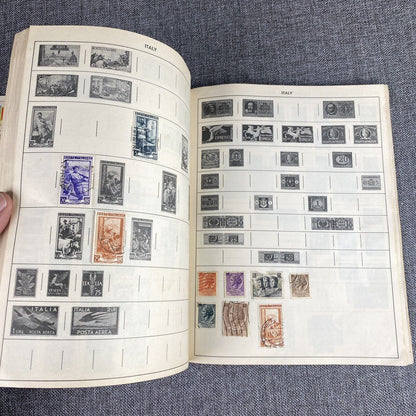 Vintage Discoverer Stamp Album with Stamps (VIDEO)