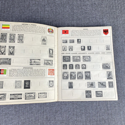 Vintage Discoverer Stamp Album with Stamps (VIDEO)