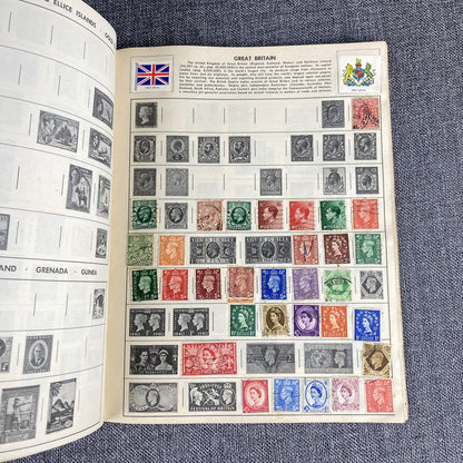 Vintage Discoverer Stamp Album with Stamps (VIDEO)