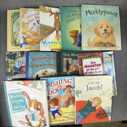 Lot Of 12 Assorted Children's Books, Dashing Dog, Jacob and More