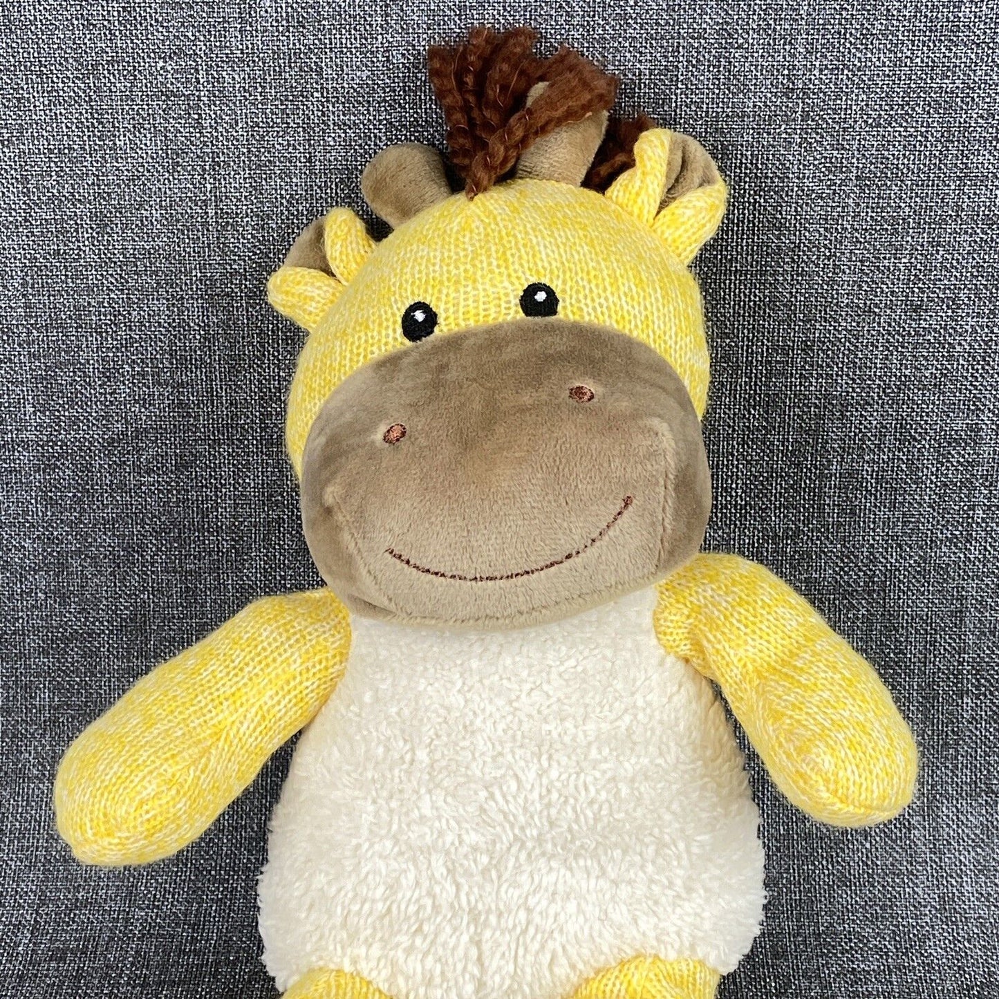 Spark Create Imagine Plush Rattle Giraffe Soft Yellow