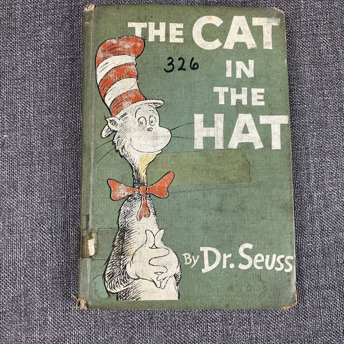 2 - The Cat In The Hat 1957 Houghton Mifflin Educational /Trade Edition, Mr Bown