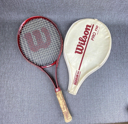 Wilson Pro 110 Tennis Racket High Beam Series with Case