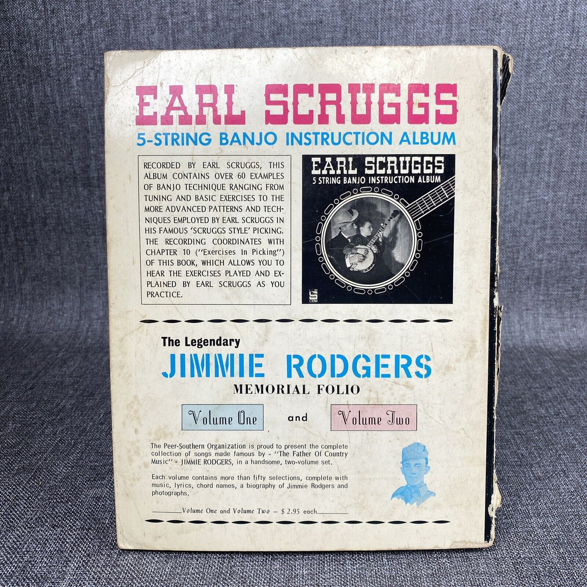 Earl Scruggs and the 5-String Banjo 1968 Book