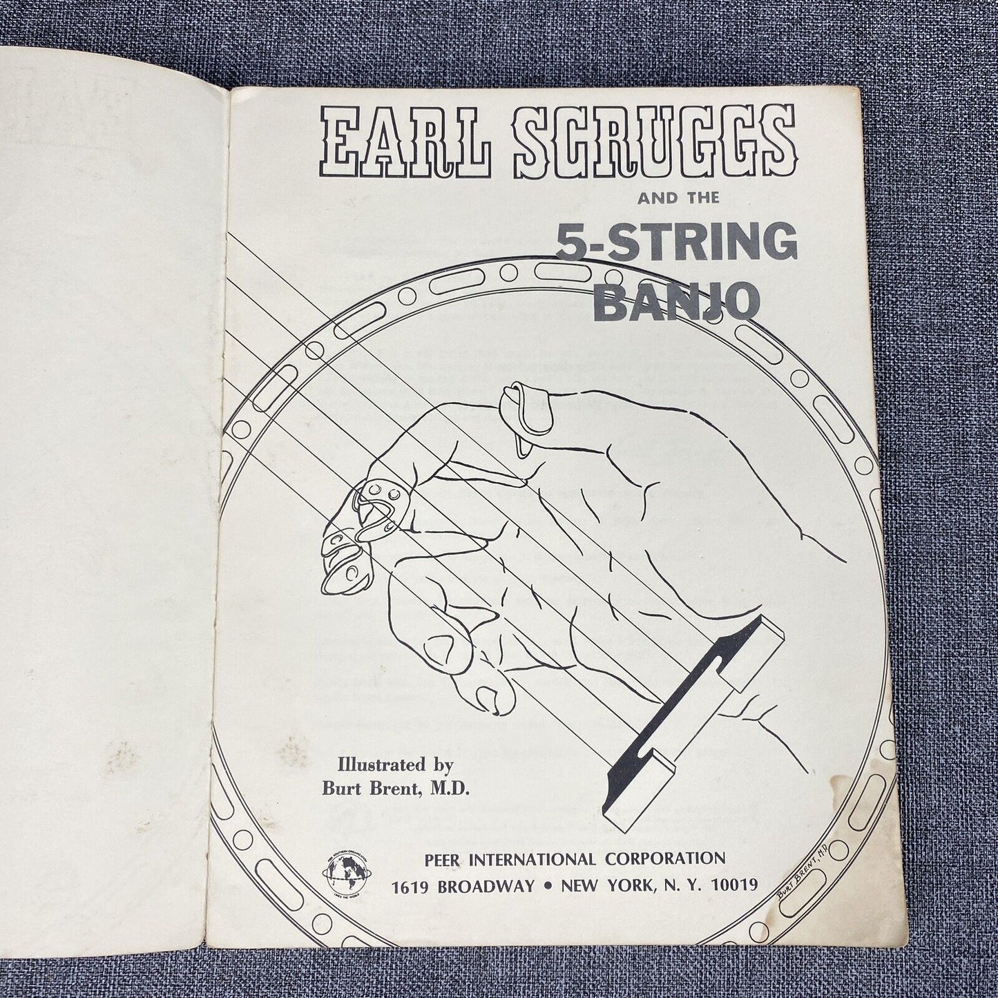 Earl Scruggs and the 5-String Banjo 1968 Book