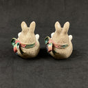 Fitz & Floyd Classic Springtime Bunny Rabbit Salt and Pepper Shakers