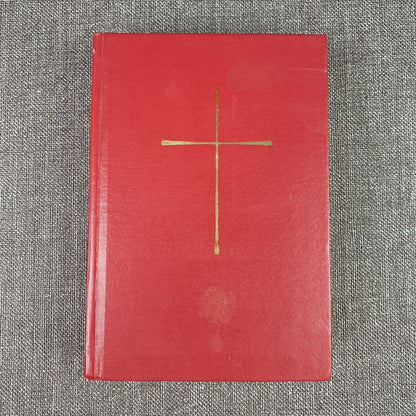 1977 Vtg The Book of Common Prayer Hymn Book Episcopal Church Full Size HC