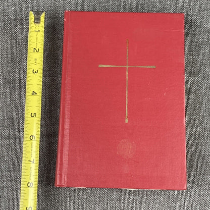 1977 Vtg The Book of Common Prayer Hymn Book Episcopal Church Full Size HC