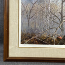 Abandoned Orchard-Ruffed Grouse Print by David A. Mass SIGNED, Wild Wings 34x27"