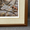 Abandoned Orchard-Ruffed Grouse Print by David A. Mass SIGNED, Wild Wings 34x27"