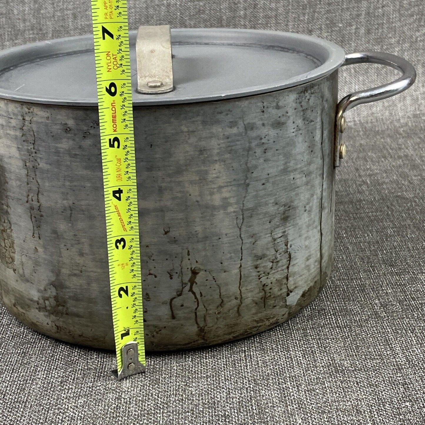 Commercial Cookware Toledo Ohio Aluminum 4.5QT Pot with Lid