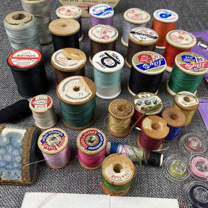 Sewing Thread Lot , Talon , Lily , Perma-seam etc..