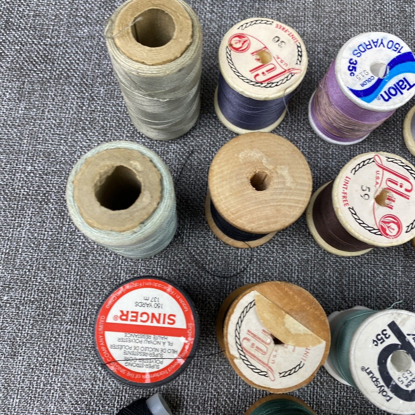 Sewing Thread Lot , Talon , Lily , Perma-seam etc..