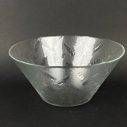 Vintage Coca Cola Glass Serving Bowl