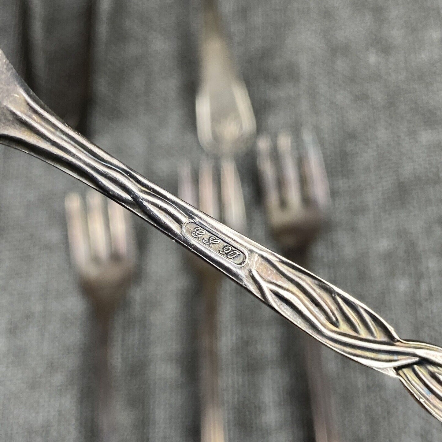 Lot of Vintage Silver Plated Forks and Serving Flatware