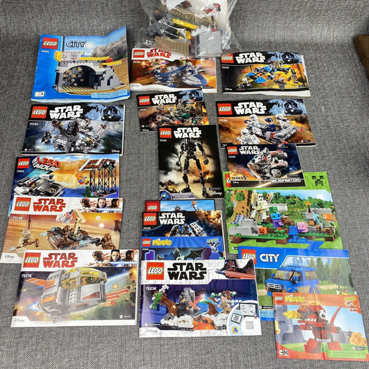 LEGO Star Wars manuals