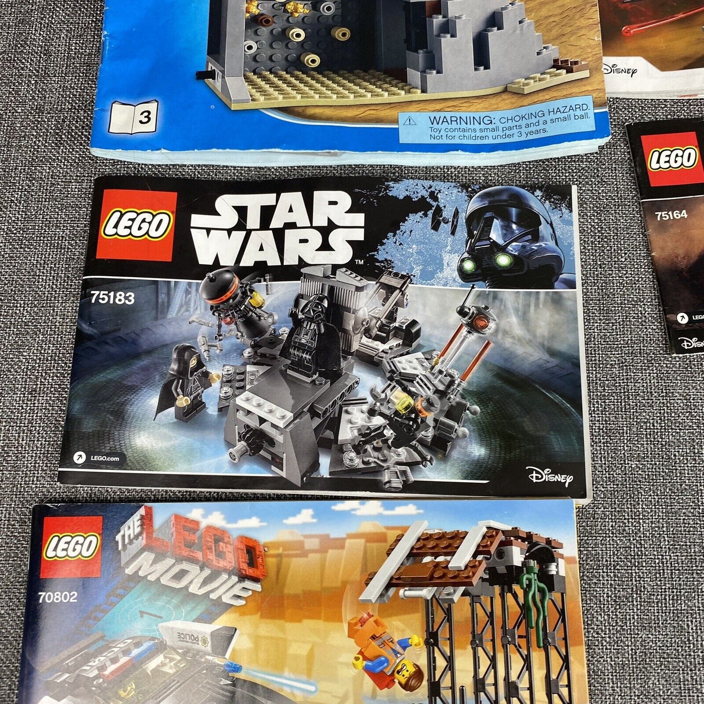 LEGO Star Wars manuals