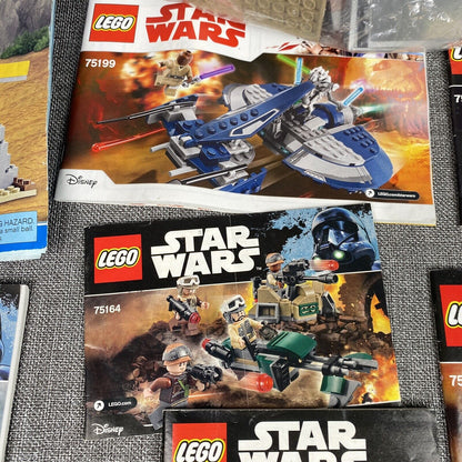 LEGO Star Wars manuals