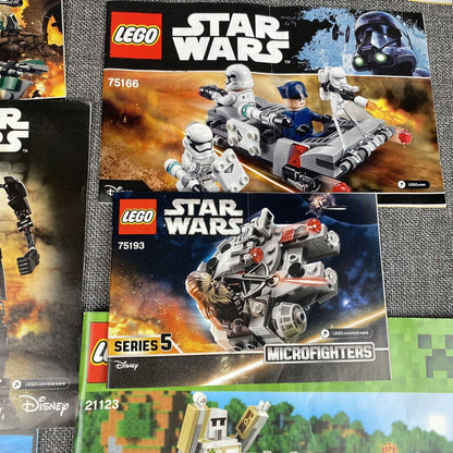 LEGO Star Wars manuals