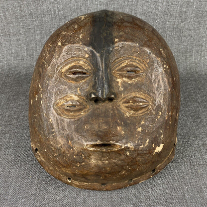 African Bembe Ritual mask - Congo - Carved Wood (Light Weight) 10 inch