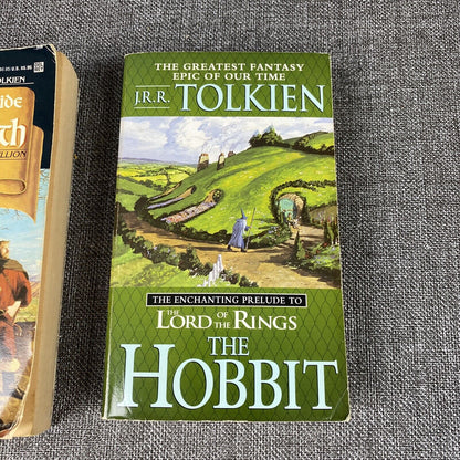 J.R.R. Tolkien lot of 7 Books, variety Lord of the Rings , Hobbit , Trivia etc..