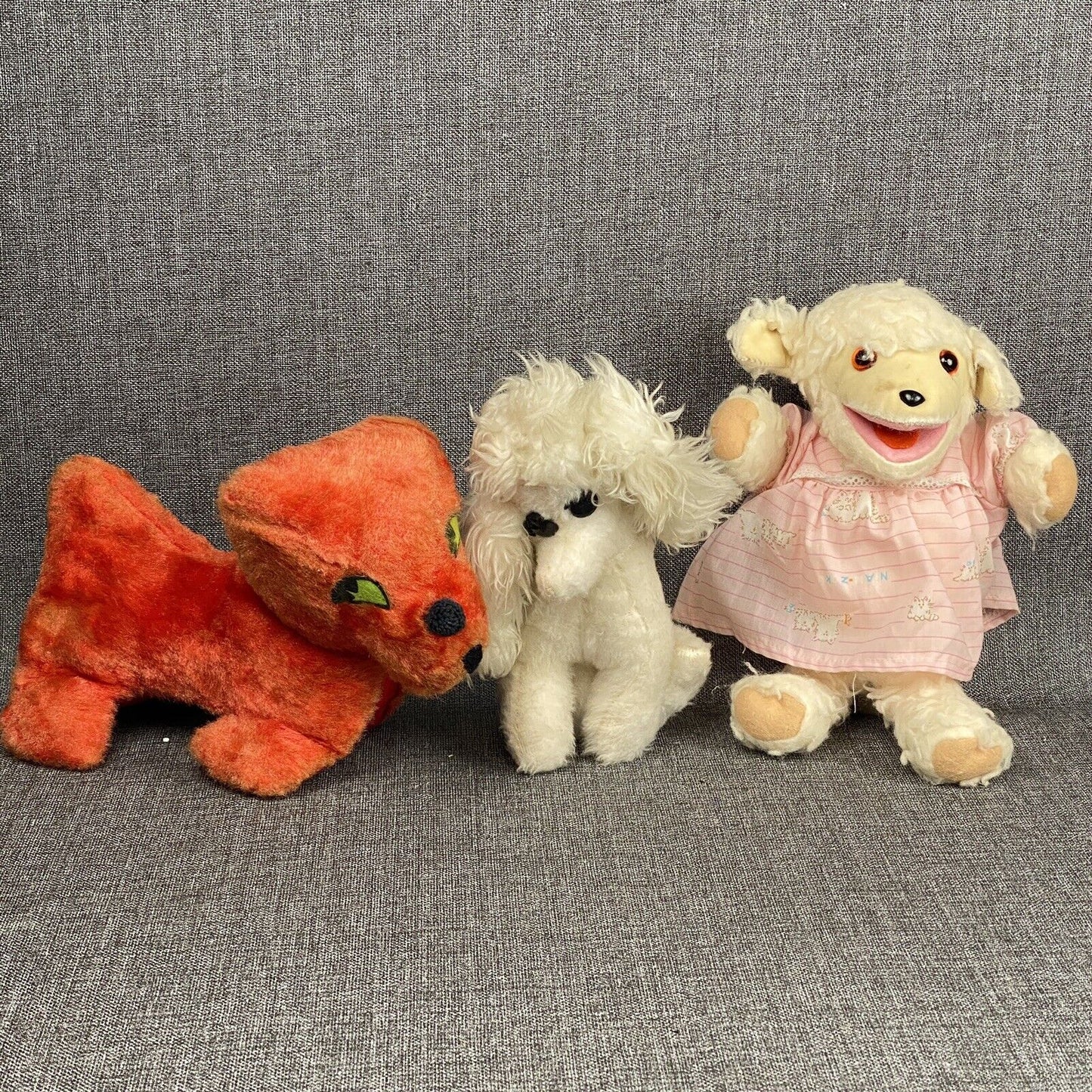 Vintage Plush Animal Lot, Robbity,