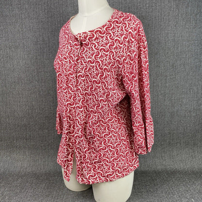 Hampshire Studio Top Button only Women's Cardigan 3/4 sleeve bell sleeve