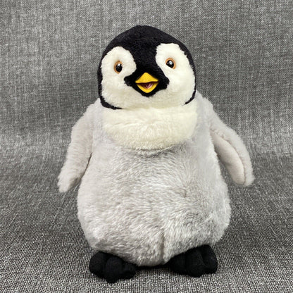 Happy Feet Soft Toy Penguin Mumble Thinkaway 2006 7" Plush Beanie Plastic Beak