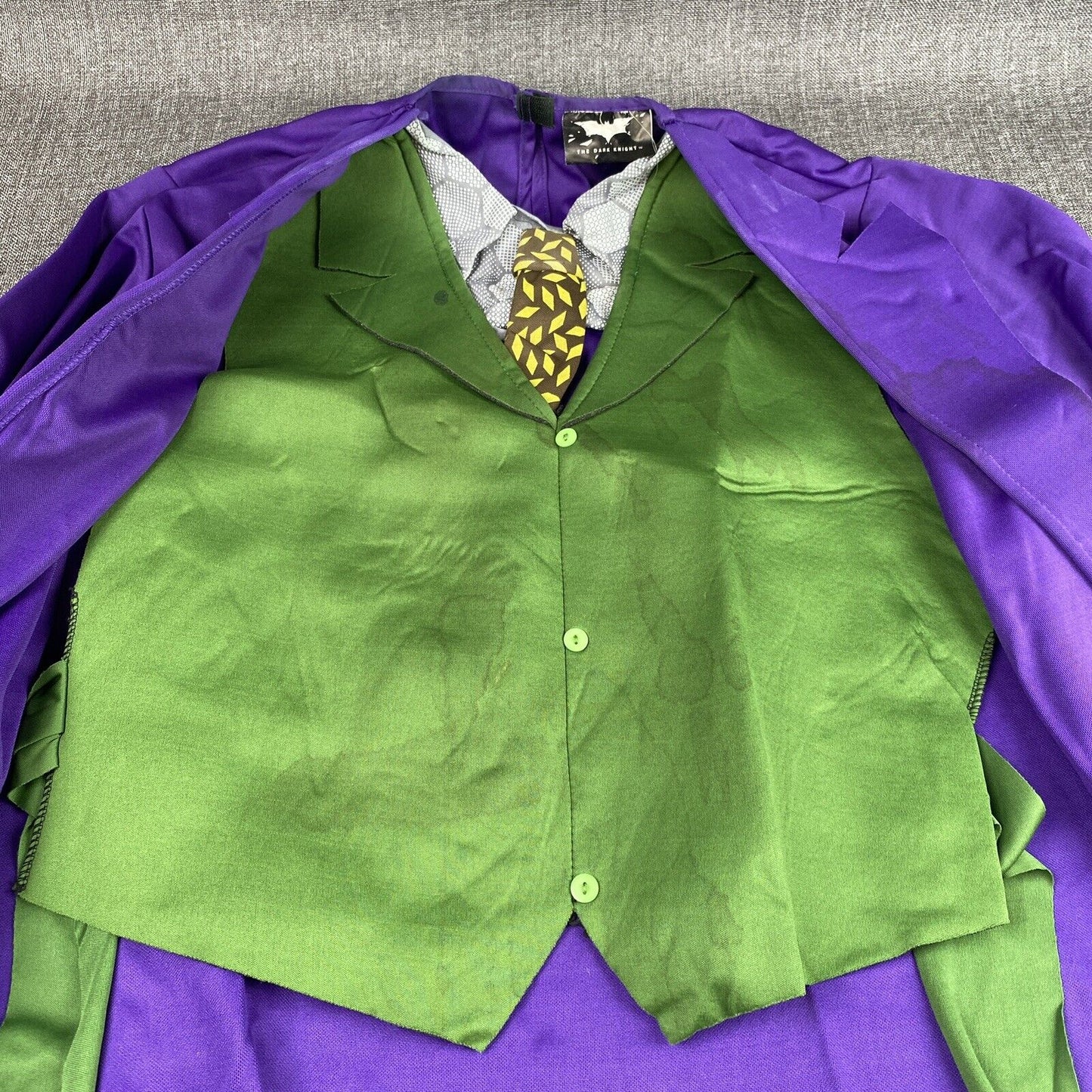 The Dark Knight Deluxe The Joker Adult Halloween Costume XL (READ)