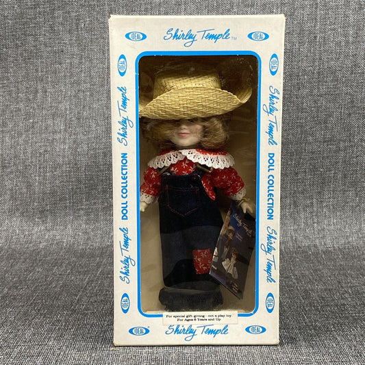 VINTAGE Shirley Temple 8" DOLL 1982 Ideal Rebecca on Sunnybrook Farm NOS