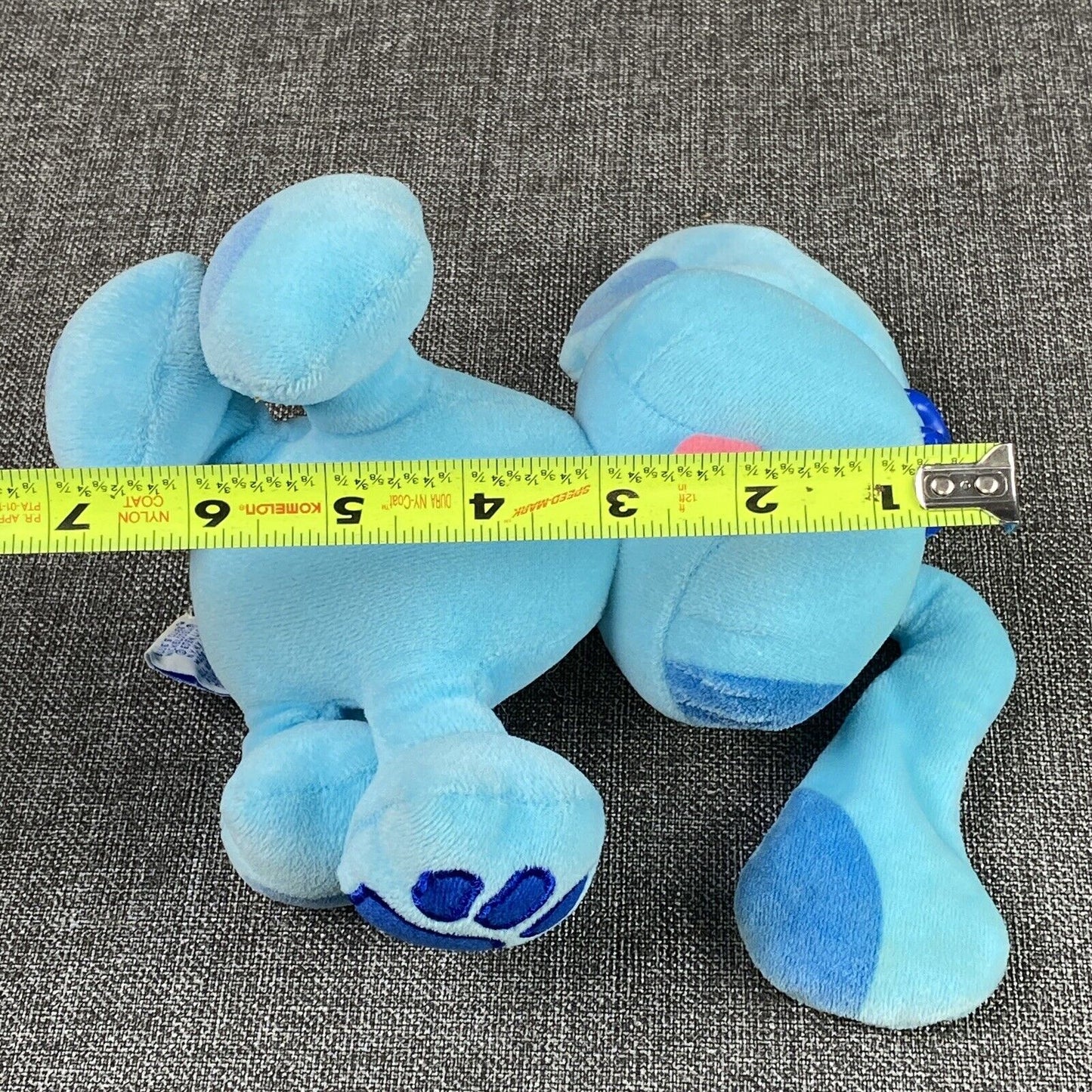 Viacom Blues Clues 8" Plush Dog 1998 Doll Stuffed Animal Puppy Eden Nickelodeon