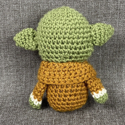 Hand Crotchet Star Wars Master Yoda 7" Tall