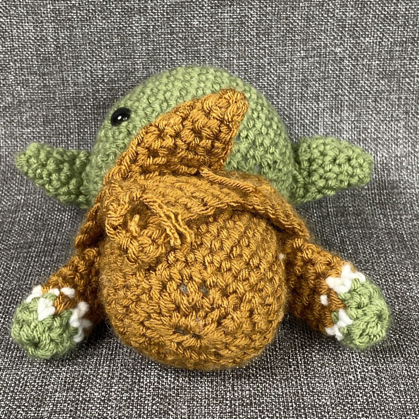 Hand Crotchet Star Wars Master Yoda 7" Tall