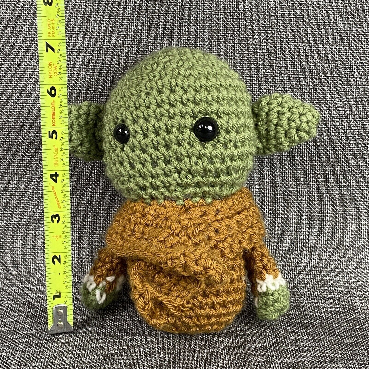 Hand Crotchet Star Wars Master Yoda 7" Tall