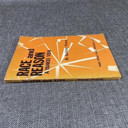 RACE AND REASON A YANKEE VIEW by CARLETON PUTNAM 1961 paperback