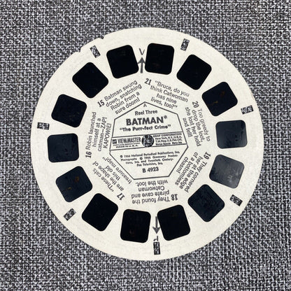 Gaf B492 Batman Adam West Burt Ward Showtime TV Show view-master 3 Reels Packet