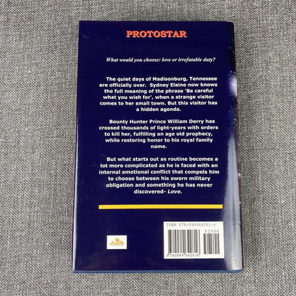 The Star-Crossed Saga  Protostar By Braxton A. Cosby AUTOGRAPHED by Author