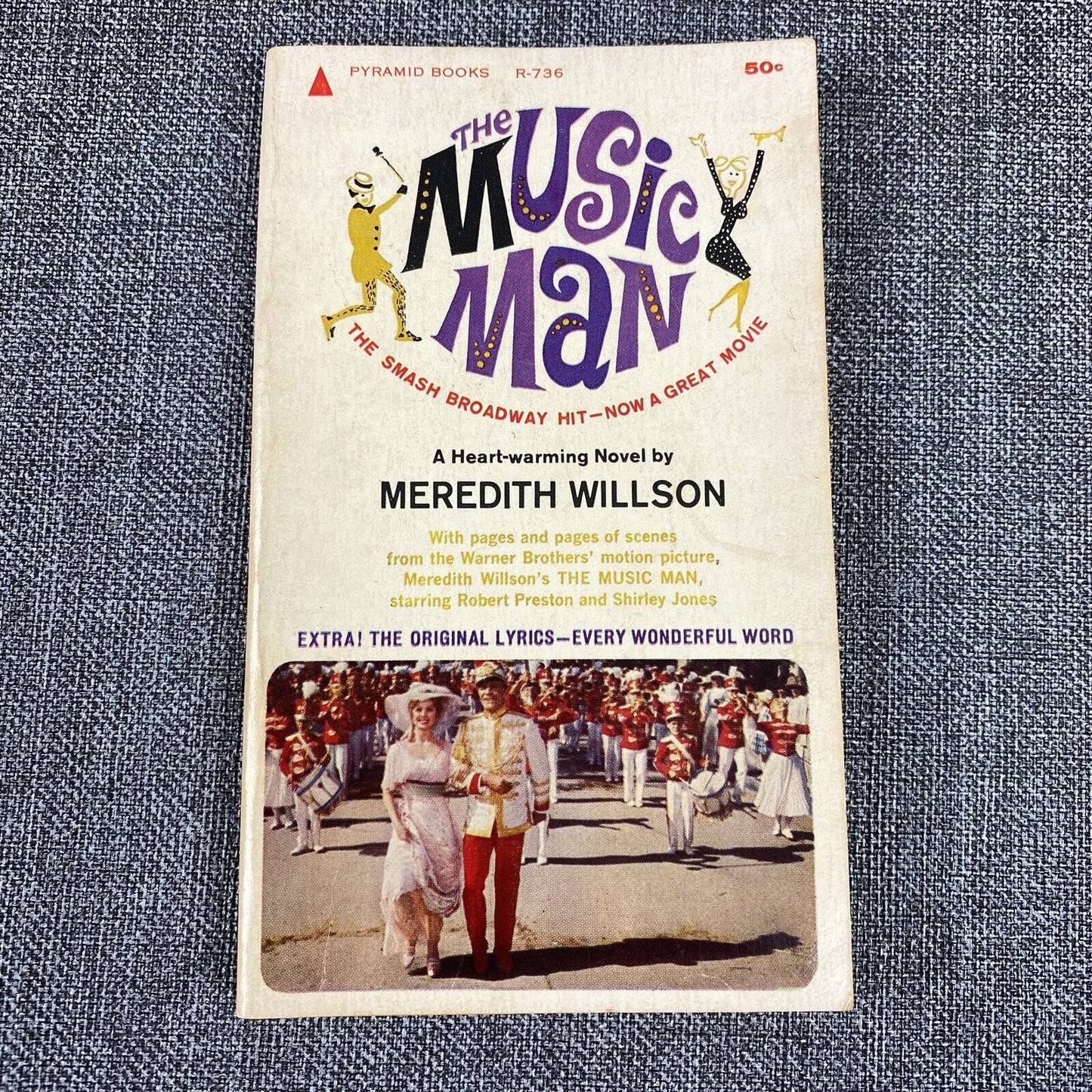 The Music Man Meredith Wilson 1962 1st Printing Pyramid Books paperback