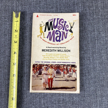 The Music Man Meredith Wilson 1962 1st Printing Pyramid Books paperback