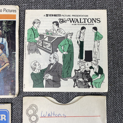 The Waltons 1972 CBS TV Series View-Master Packet Set