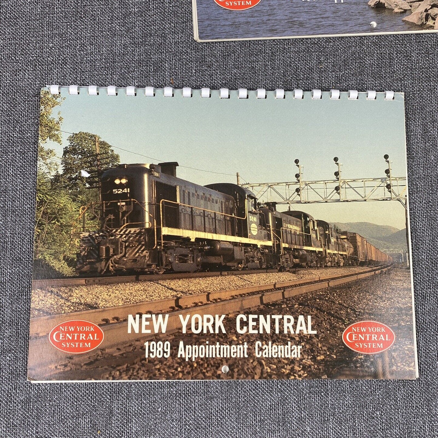 Lot of 3 - New York Central system 1988, 1989, 1990 appointment Calendars