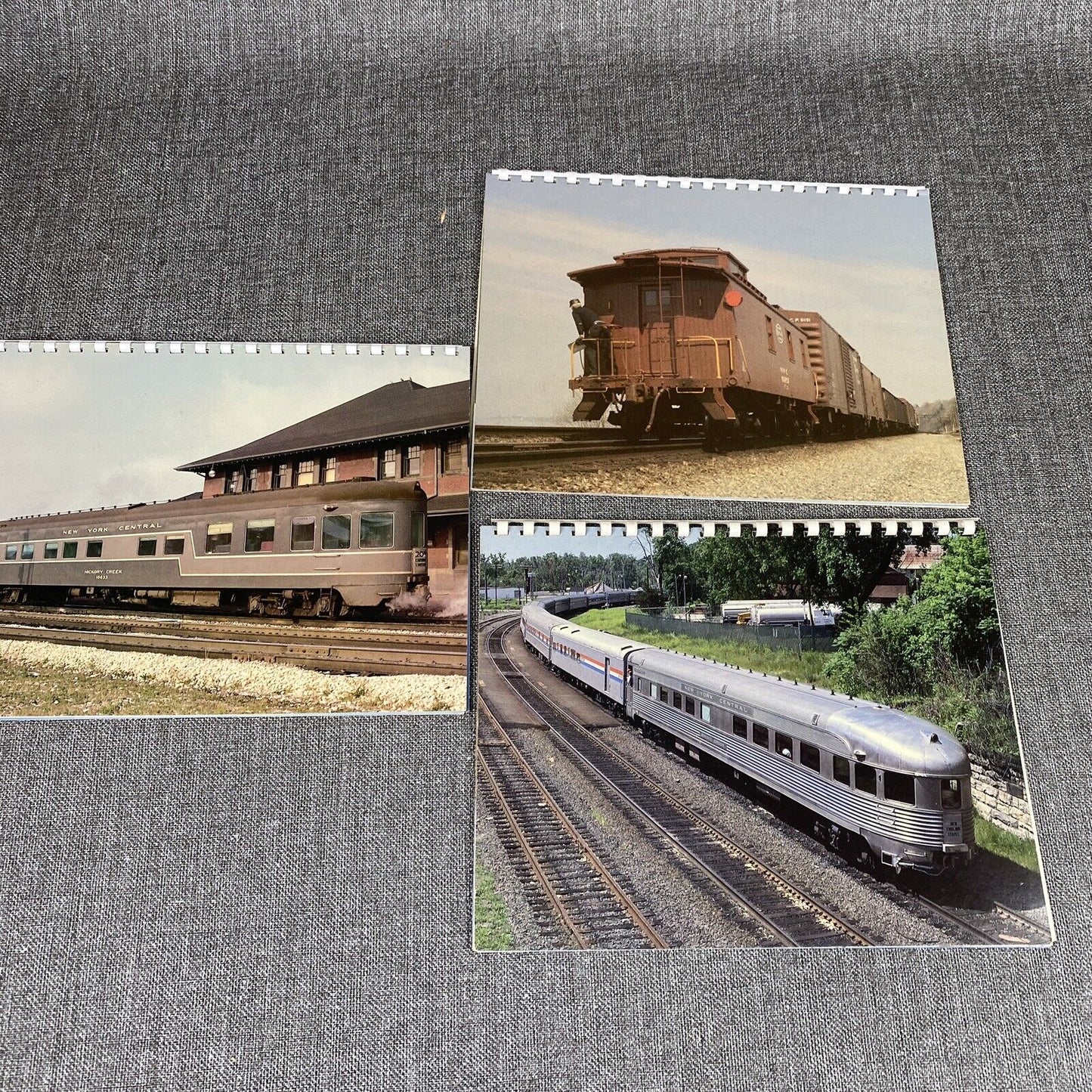 Lot of 3 - New York Central system 1988, 1989, 1990 appointment Calendars