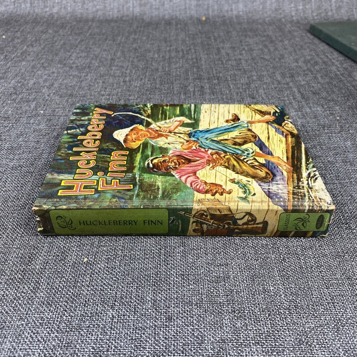 Vintage 1955 Adventures of Huckleberry Finn Book Whitman Publishing Mark Twain