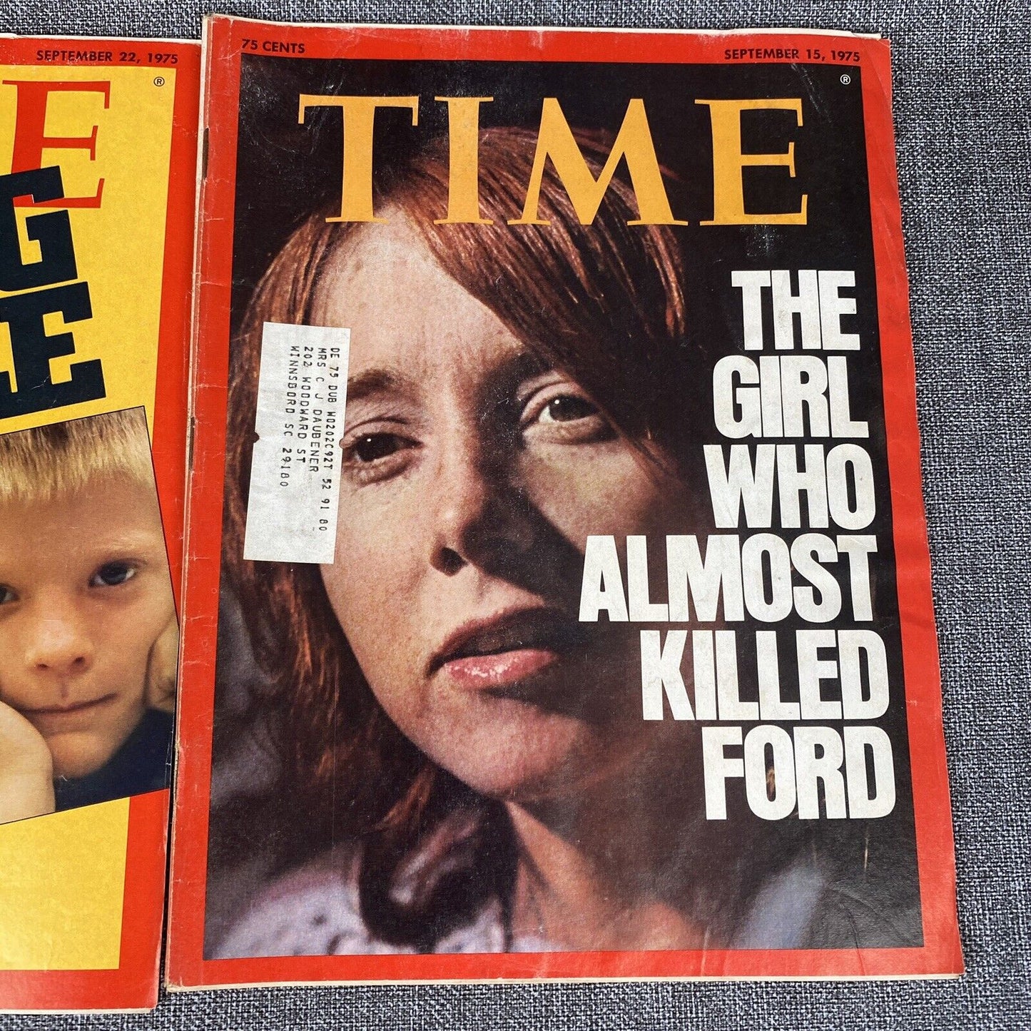 Time Magazine (1975) Vintage Lot of 10