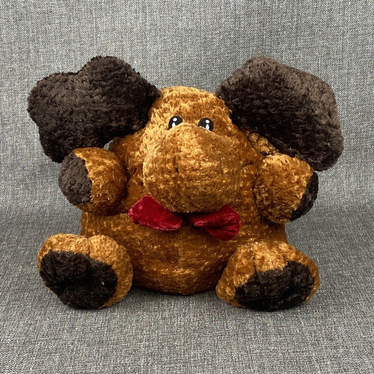 Dan Dee Collectors Choice Moose Plush Red Bow Tie (Super Cute)