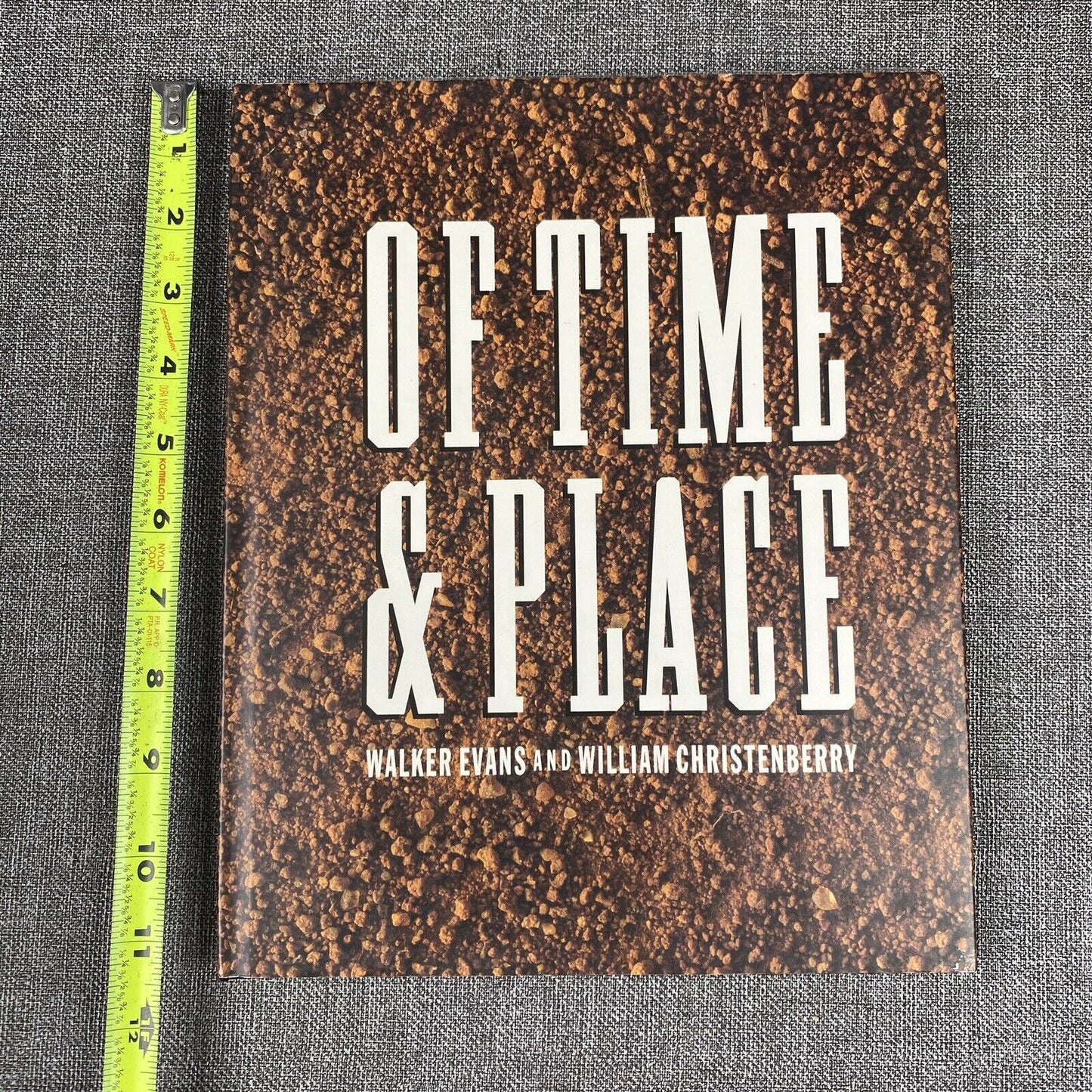 Of Time & Place, Walker Evans & William Christenberry SIGNED