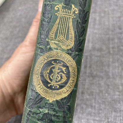 Antique Sir Walter Scott's Poetical Works Gall & Inglis Landscape Edition Rare