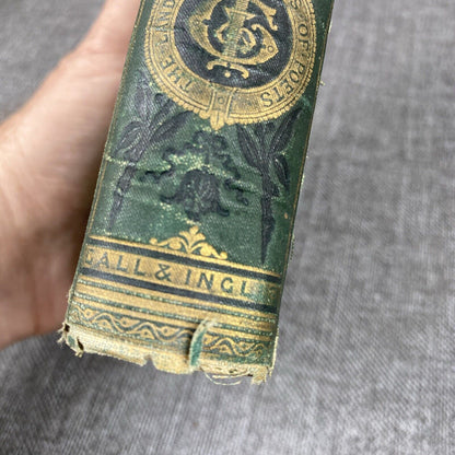 Antique Sir Walter Scott's Poetical Works Gall & Inglis Landscape Edition Rare